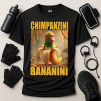 Chimpanzini Bananini Italian Brainrot Meme, Gilrs, Cooling Performance Crew T-Shirt