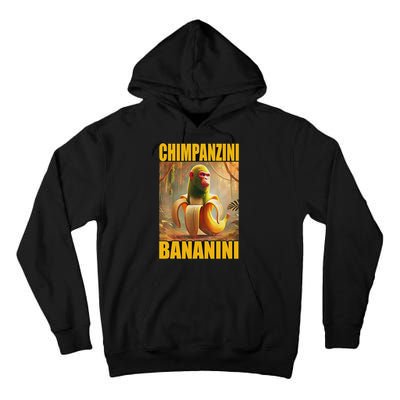 Chimpanzini Bananini Italian Brainrot Meme, Gilrs, Tall Hoodie