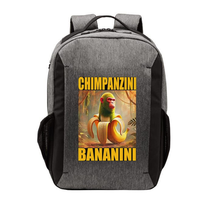 Chimpanzini Bananini Italian Brainrot Meme, Gilrs, Vector Backpack