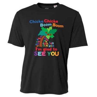 Chicka Boom IM Glad To See You Cooling Performance Crew T-Shirt