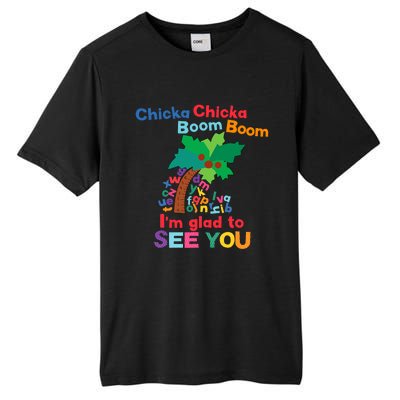 Chicka Boom IM Glad To See You Tall Fusion ChromaSoft Performance T-Shirt