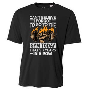 Can't Believe I Forgot To Go To The Gym Today Funny Premium Cooling Performance Crew T-Shirt