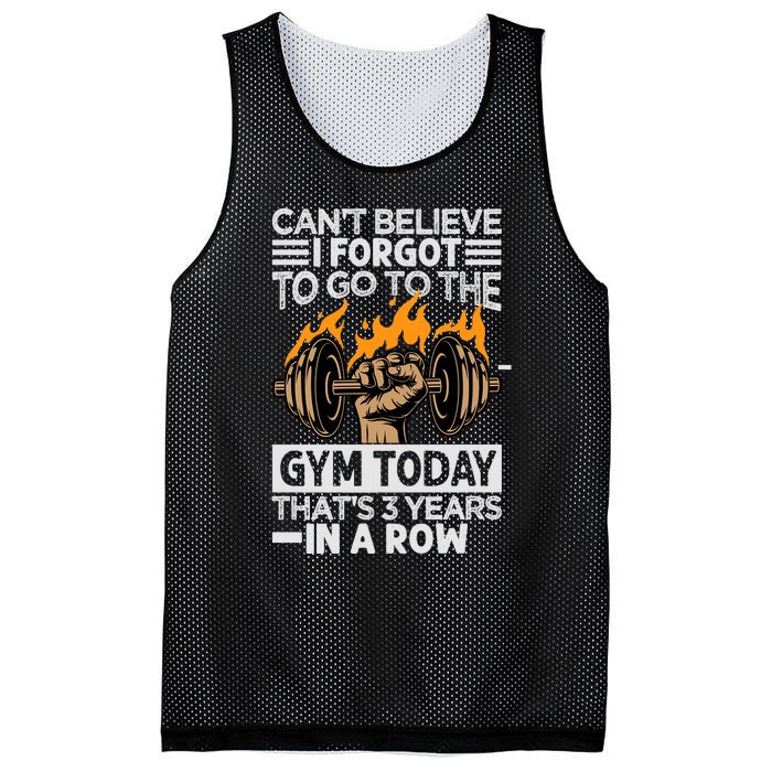 Can't Believe I Forgot To Go To The Gym Today Funny Premium Mesh Reversible Basketball Jersey Tank