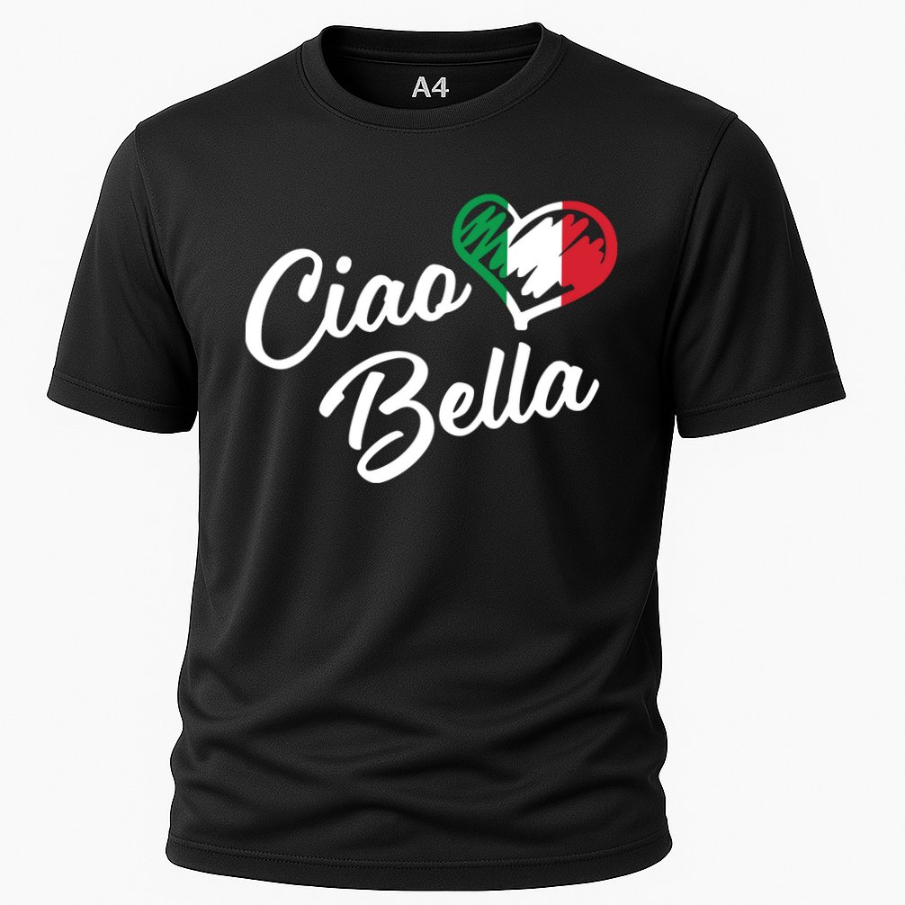 Ciao Bella Italian Cooling Performance Crew T-Shirt