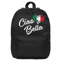 Ciao Bella Italian 16 in Basic Backpack