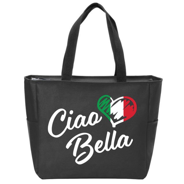 Ciao Bella Italian Zip Tote Bag