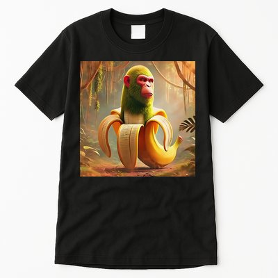Chimpanzini Bananini - Italian Brainrot Meme Tall T-Shirt