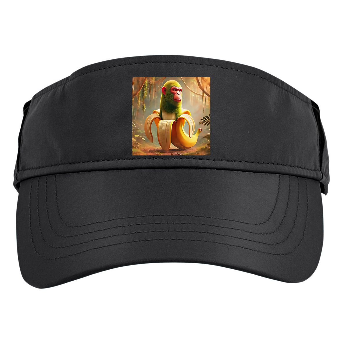 Chimpanzini Bananini - Italian Brainrot Meme Adult Drive Performance Visor