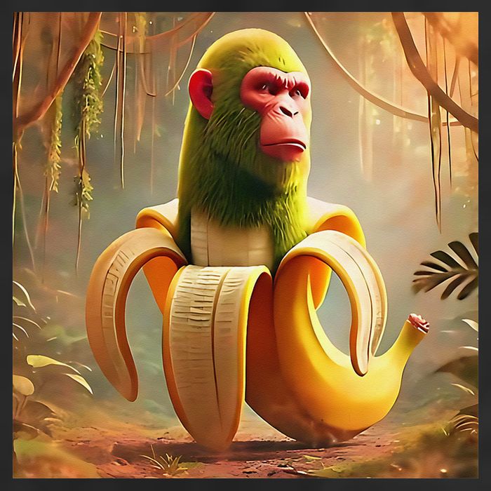 Chimpanzini Bananini - Italian Brainrot Meme Adult Drive Performance Visor