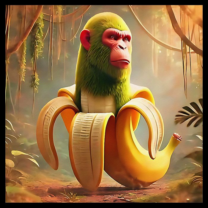Chimpanzini Bananini - Italian Brainrot Meme 16 in Basic Backpack