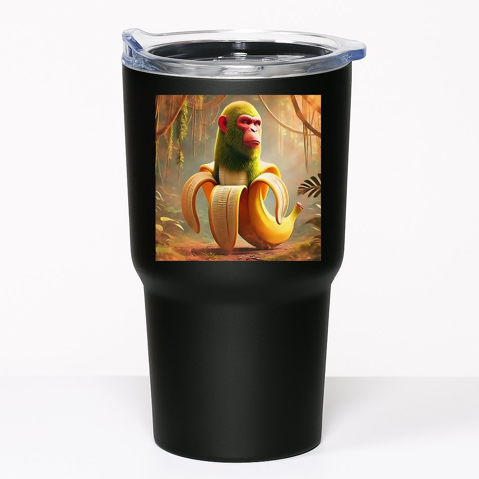 Chimpanzini Bananini - Italian Brainrot Meme Tumbler
