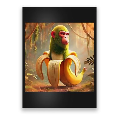 Chimpanzini Bananini - Italian Brainrot Meme Poster