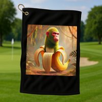 Chimpanzini Bananini - Italian Brainrot Meme Golf Towel