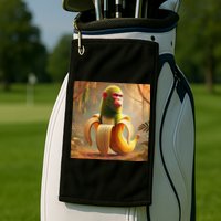 Chimpanzini Bananini - Italian Brainrot Meme Golf Towel