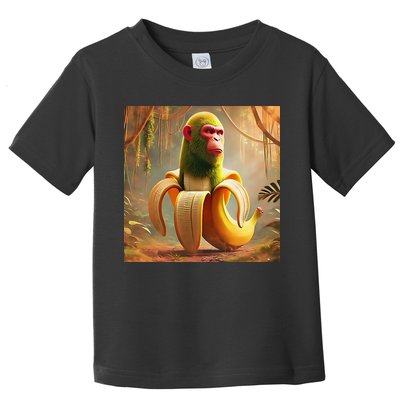 Chimpanzini Bananini - Italian Brainrot Meme Toddler T-Shirt