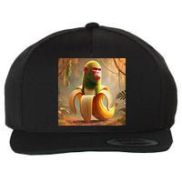 Chimpanzini Bananini - Italian Brainrot Meme Wool Snapback Cap