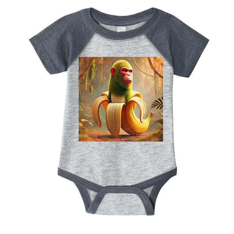 Chimpanzini Bananini - Italian Brainrot Meme Infant Baby Jersey Bodysuit