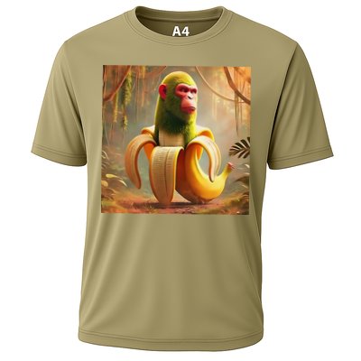 Chimpanzini Bananini - Italian Brainrot Meme Performance Shirt