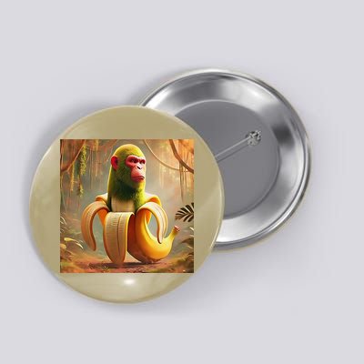 Chimpanzini Bananini - Italian Brainrot Meme Button