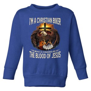 Christian Biker Im That Motorcycle Riding Jesus Freak Faith Gift Toddler Sweatshirt