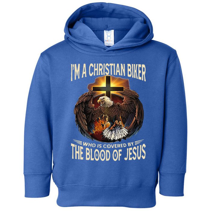 Christian Biker Im That Motorcycle Riding Jesus Freak Faith Gift Toddler Hoodie