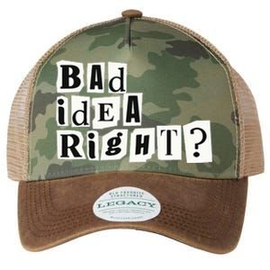 Cute Bad Idea Right Legacy Tie Dye Trucker Hat