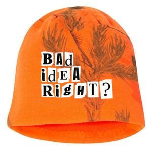 Cute Bad Idea Right Kati - Camo Knit Beanie