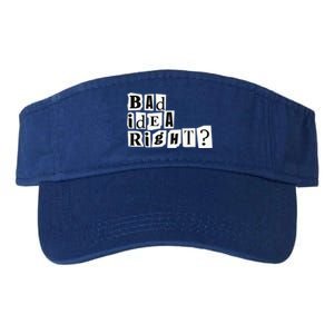 Cute Bad Idea Right Valucap Bio-Washed Visor