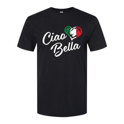 Ciao Bella Italian Hello Beautiful Gift Softstyle® CVC T-Shirt