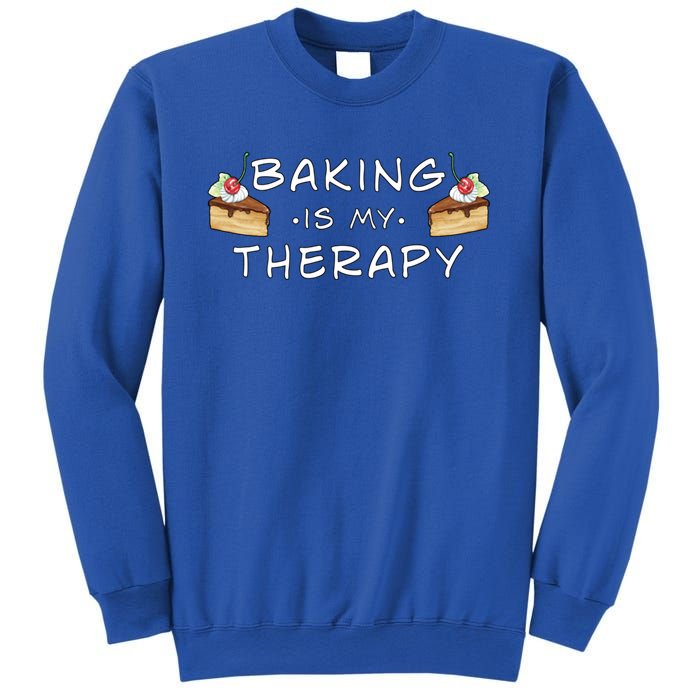 Cute Baking Is My Therapy Great Gift Sweatshirt