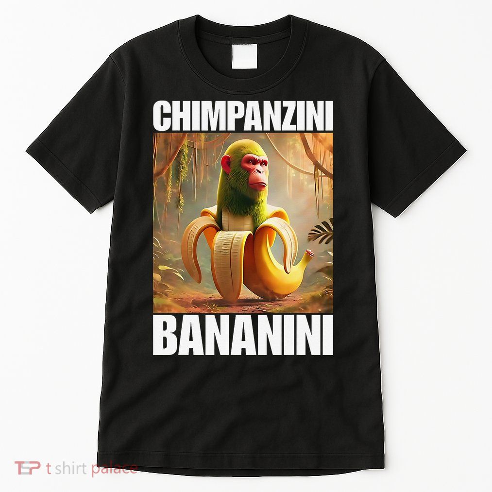 Chimpanzini Bananini - Italian Brainrot Meme Gift Tall T-Shirt