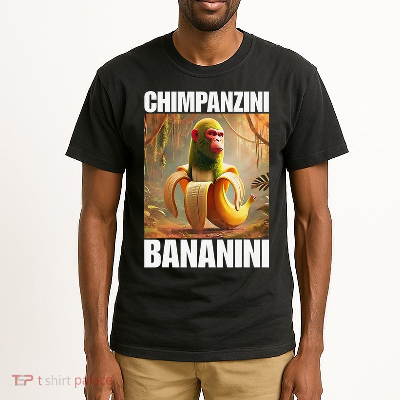 Chimpanzini Bananini - Italian Brainrot Meme Gift Tall T-Shirt