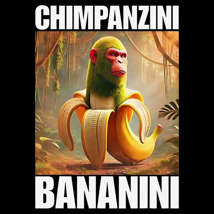 Chimpanzini Bananini - Italian Brainrot Meme Gift Sustainable Bucket Hat