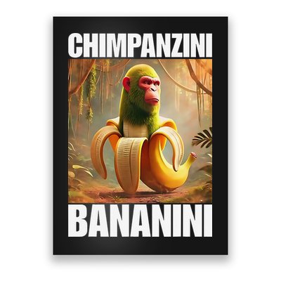 Chimpanzini Bananini - Italian Brainrot Meme Gift Poster