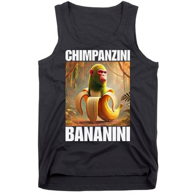 Chimpanzini Bananini - Italian Brainrot Meme Gift Tank Top