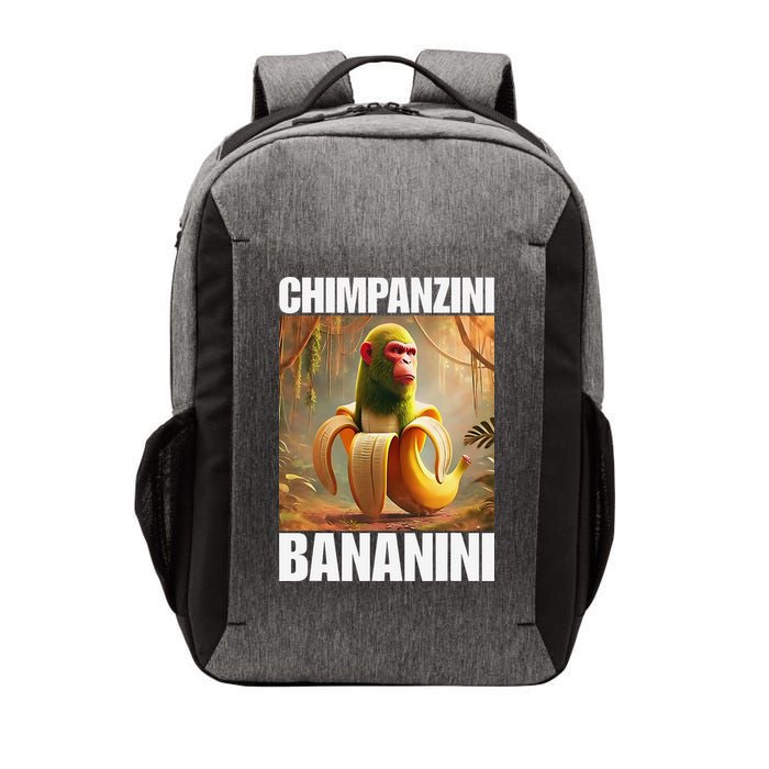 Chimpanzini Bananini - Italian Brainrot Meme Gift Vector Backpack