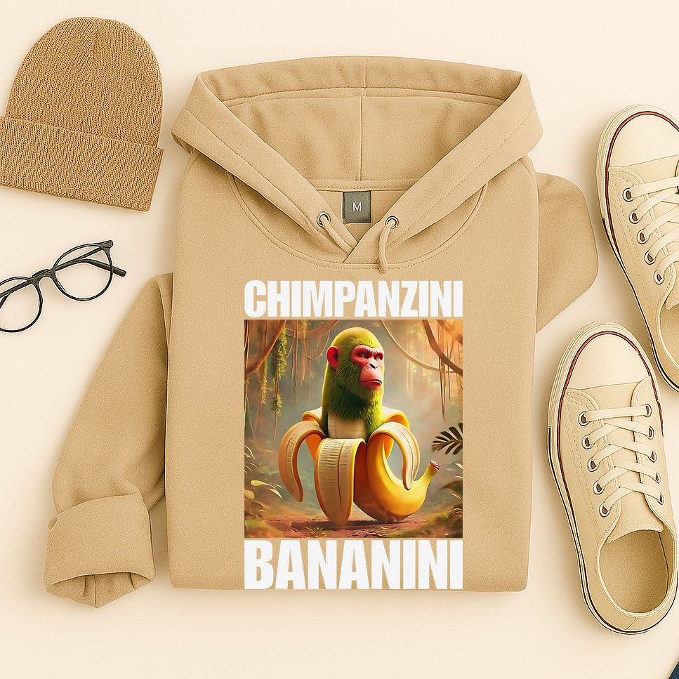 Chimpanzini Bananini - Italian Brainrot Meme Gift Hoodie