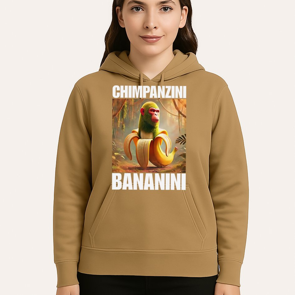 Chimpanzini Bananini - Italian Brainrot Meme Gift Hoodie