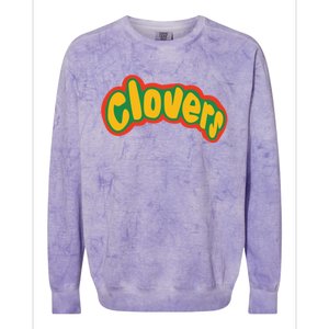 Clovers Bring It On Uniform Symbol Colorblast Crewneck Sweatshirt