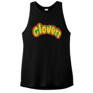 Clovers Bring It On Uniform Symbol Ladies PosiCharge Tri-Blend Wicking Tank