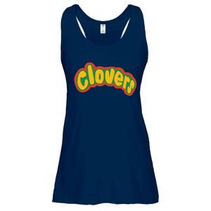 Clovers Bring It On Uniform Symbol Ladies Essential Flowy Tank