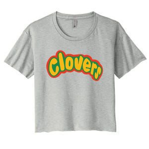 Clovers Bring It On Uniform Symbol Women's Crop Top Tee