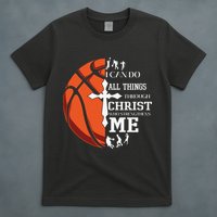 Christian Basketball I Can Do All Things Through Christ T-Shirt