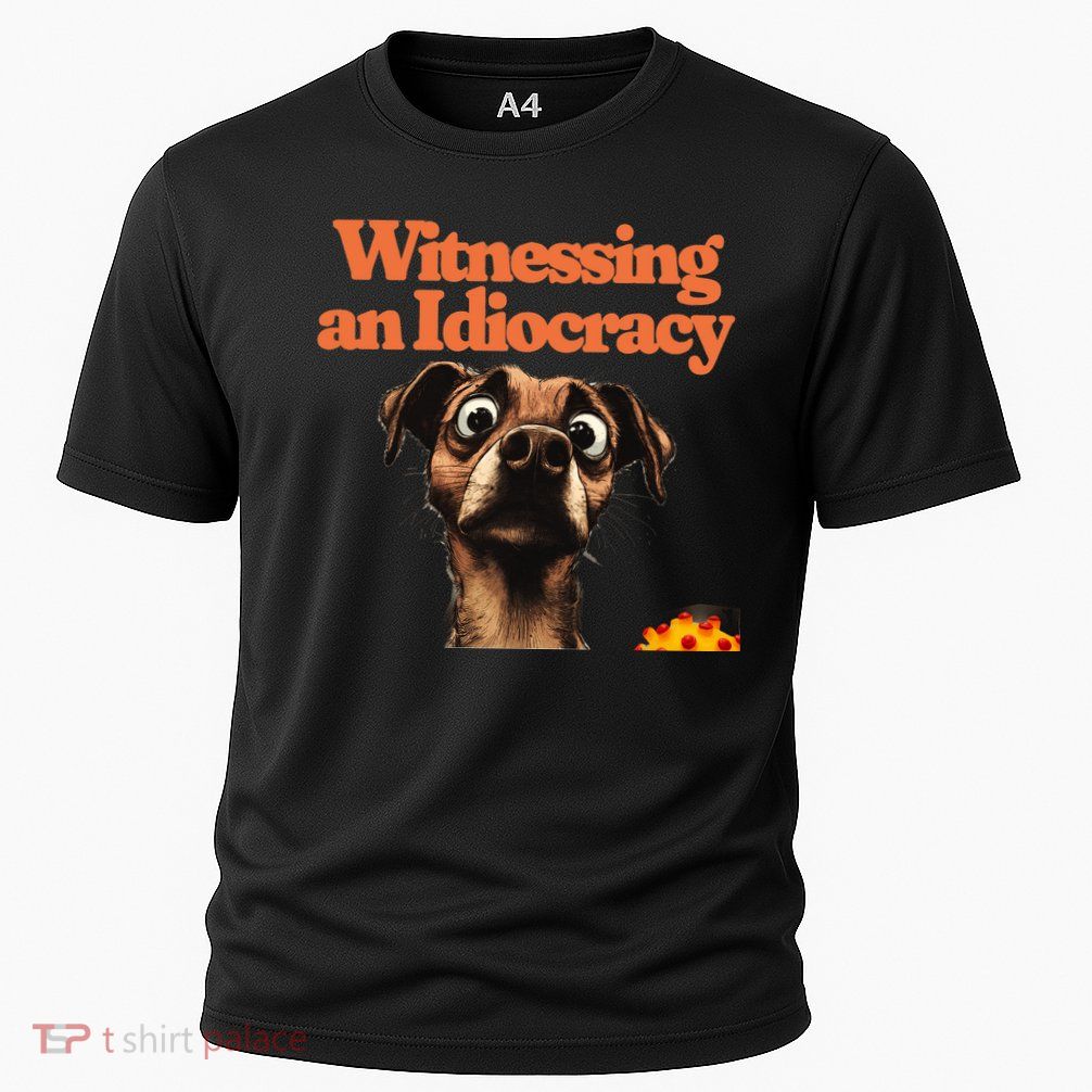 CAN'T BELIEVE I AM WITNESSING AN IDIOCRACY Cooling Performance Crew T-Shirt