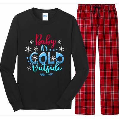 Christmas Baby ItS Cold Outside Long Sleeve Pajama Set