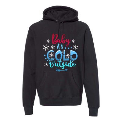 Christmas Baby ItS Cold Outside Premium Hoodie