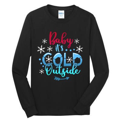 Christmas Baby ItS Cold Outside Tall Long Sleeve T-Shirt