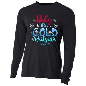 Christmas Baby ItS Cold Outside Cooling Performance Long Sleeve Crew