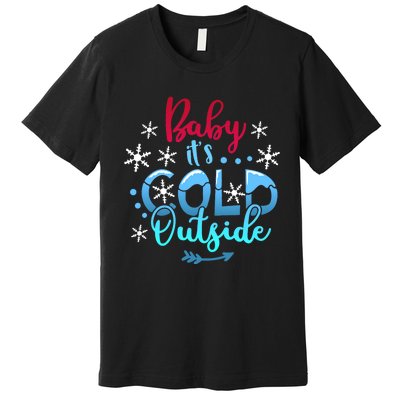 Christmas Baby ItS Cold Outside Premium T-Shirt