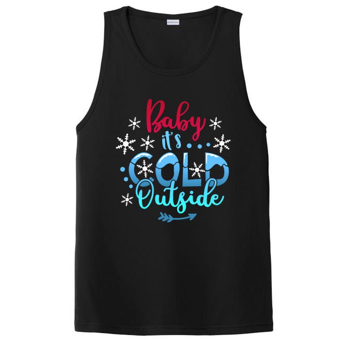 Christmas Baby ItS Cold Outside PosiCharge Competitor Tank